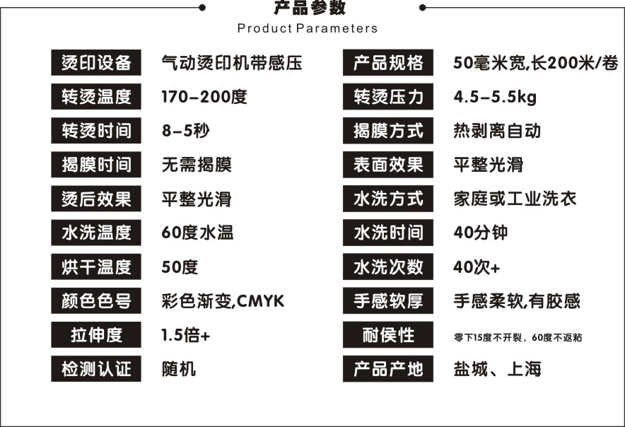 卷状标参数